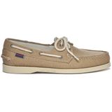 Sebago portland washed canvas erkek ayakkabı Bej