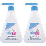 Sebamed Baby 500 ml x 2 Bebek Şampuanı Hassas Ciltler İçin Göz Yakmayan Formül ile Temizlik - Renkli