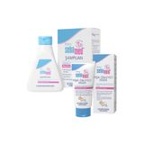 Sebamed Baby pH 5.5 Avantaj Paketi, Paraben İçermeyen Yenidoğan Şampuanı 150 ml ve Pişik Önleyici Krem 100 ml, Papatya Özlü, Dermatolojik Test