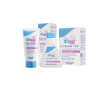 Sebamed Baby pH 5.5 Hassas Ciltler İçin Cilt Bakım Seti, Bebek Yağı 150ml ve Koruyucu Krem 200ml, Paraben İçermez