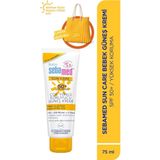 Sebamed Baby SPF 50+ UVA - UVB Filtresi ve Çok Yönlü Koruyucu Çocuk Güneş Kremi 75ml-Plaj Çantası Hediyeli