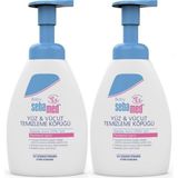 Sebamed Baby Yüz Vücut 2x400 ml Bebek Temizleme Köpüğü