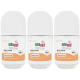 Sebamed Balsam Deodorant Sensitive Hassas 3x50 ml Roll On