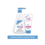 Sebamed Bebek Bakım Seti Şampuan 500 ml+ Pişik Önleyici Krem 100 ml