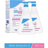 Sebamed Bebek Ph 5.5 Şampuanı 750 ml Papatya Özütlü Göz Yakmayan Formül Hassas Saç Derisi İçin Nemlendirici