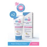 Sebamed Bebek Pişik Önleyici Krem 100 ml 2 Adet pH 5.5 Pantenol İçerikli Yoğun Koruyucu Nemlendirici