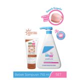 Sebamed Bebek Şampuan 750 ml + Spf 50+ Güneş Kremi + Fırça Hediyeli Set