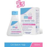 Sebamed Bebek Yağı - Hassas Ciltler İçin Nemlendirici ve Koruyucu, 150 ml, Dermatolojik Olarak Test Edilmiştir.