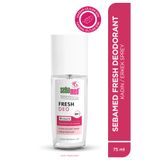Sebamed Fresh Blossom Kadın Sprey Deodorant 75 ml Alüminyumsuz Hassas Ciltler İçin 48 Saat Ter Önleyici