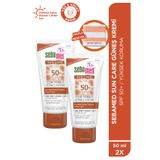 Sebamed Güneş Kremi SPF 50+ 50 ml x 2 Adet Üçlü Yüksek Koruma UVA UVB Filtreli Plaj Havlusu Hediyeli Set