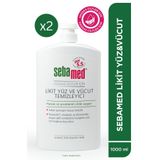 Sebamed Hassas Ciltler İçin Pentavitin Nemlendirici Etkili Yüz ve Vücut Temizleme Jeli 1000 ml x 2 Adet