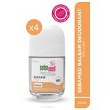 Sebamed Hassas Ciltlere Özel 48 Saat Etkili Kadın Erkek Balsam Roll-On Deodorant 50ml Set - 4 Adet