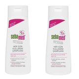 Sebamed Hergün Kullanım 2x200 ml Şampuan