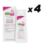 Sebamed Hergün Kullanım 4x20 ml Şampuan