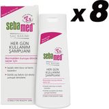 Sebamed Hergün Kullanım Şampuanı 20 ml – 8’li Seyahat & Kabin Boy Set