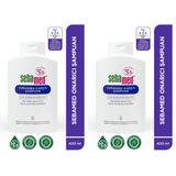 Sebamed Kuru ve Yıpranmış Saçlar İçin Nemlendirici Etkili Onarım Şampuanı 400 ml (2 paketi)