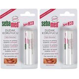 Sebamed Kurumuş Çatlamış ve Hassas Dudaklar - Yoğun Nemlendiricili Lipbalm - Dudak Bakım Kremi 30 SPF 4,8 gr (2 paketi)