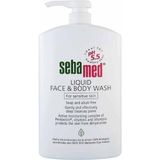 Sebamed Likit Yüz & Vücut Temizleyici 1000 ml pH 5.5 Hassas Ciltler İçin Derinlemesine Temizlik