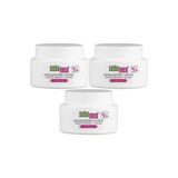 Sebamed Nemlendirici Krem, 75 ML, Yüz-Boyun-Vücut Bakımı, 3'lü Set, E Vitamini İçerir