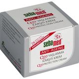 Sebamed Q10 Anti Age Yaşlanma Karşıtı Yüz Kremi 50 ml - Diş Beyazlatıcı Köpük Hediye