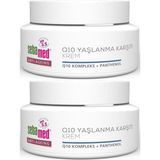 Sebamed Q10 Yaşlanma Karşıtı Koruyucu Anti-Age Krem 50ML (2 Li Set)