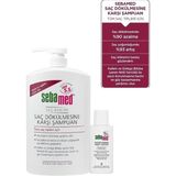 Sebamed Saç Dökülmesine Karşı Güçlendirici Etkili Kafein ve Ginkgo Biloba Içerikli Şampuan 1000 ml Mini Vücut Losyonu 20ML