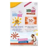Sebamed SPF50 75 ml Güneş Kremi ve 75 ml Bebek Güneş Kremi