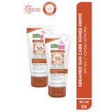 Sebamed Sun Care UVA / UVB Filtresi ve E Vitamini Üçlü Yüksek Koruma SPF50 2x50 ml Güneş Kremi