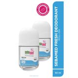 Sebamed Ter Kokusu Önleyici 48 Saat Etkili Hassas Ciltler İçin Kadın Erkek Roll-On Deodorant Fresh 50Ml X 2 Adet
