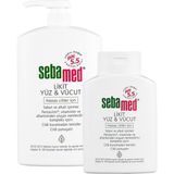 Sebamed Yüz ve Vücut Temizleyici Likit 1000 ml + 200 ml Hassas Ciltler İçin Temizleyici Etki