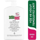Sebamed Yüz ve Vücut Temizleyici Likit 1000 ml Hassas Ciltler İçin Arındırıcı Etki