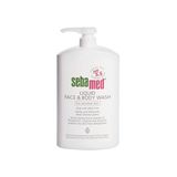 Sebamed Yüz ve Vücut Temizleyici, Sıvı, 1000 ml, pH 5.5, Hassas Cilt İçin