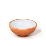 Sebat Yapı Home 6'lı Avanos Toprak Kase Reçellik, Sosluk, Çerezlik Renkli Sırlı 7 cm. - Antik Sarı
