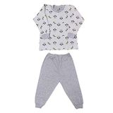 Sebi 2405 Gri Bebek Pijama Takımı