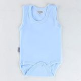 Sebi Bebe Askılı Bebek Body 0155 - 9 - 12 Ay - Mavi