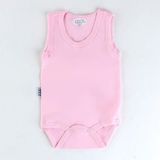 Sebi Bebe Askılı Bebek Body 0155 - Pembe - 6 - 9 Ay