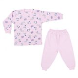 Sebi Bebe Ayılı Kız Bebek Pijama Takımı 2418
