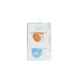 Sebi Bebe Bebek Eldiveni 0-3 Ay, 0-3 AY, IB71929, Turuncu-Mavi, üniseks-bebek