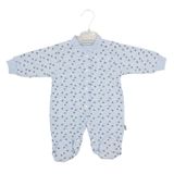 Sebi Bebe Bebek Tulum 0-3 Ay, 0-3 Ay, 9886, Mavi, Erkek