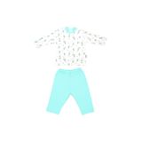 Sebi Bebe Bisikletli Bebek Pijama Takımı 2325 Mint 9-12 Ay
