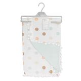 Sebi Bebe Ponponlu Battaniye 70x90cm 9212 Mint