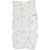 Sebi Bebe Sebi Bebek Arabası ve Puset Minderi 72084 - Beyaz - Mint