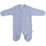 Sebi Bebe Yıldız Ayıcık Bebek Tulumu 9540 - Gri - 3 - 6 Ay
