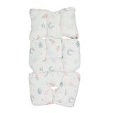 Sebi Bebek Arabası ve Puset Minderi, Beyaz-Mint, 60x33 cm, IB76506