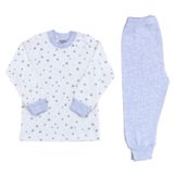 Sebi Bebek Yıldızlı Pijama Takımı, 1 Yaş, IB76470, Beyaz, kız-bebek