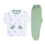 Sebi Erkek Çocuk Paraşüt Pijama Takımı, 4 Yaş, IB73241, Yeşil, erkek-çocuk