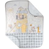 Sebi Kabartmalı Peluş Bebek Battaniyesi (100x120)