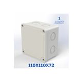 sebox Sıva Üstü Kare Buat Kutu 110x110x72- 1 Adet