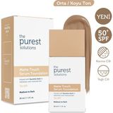 Sebum Dengeleyici & Matlaştırıcı Serum Fondöten Spf 50+, 30 ml – Orta / Koyu Ton