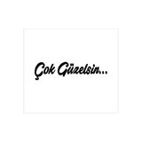 Seç Çok Güzelsin Sticker Makyaj Aynası Sticker (8Cmx2cm)